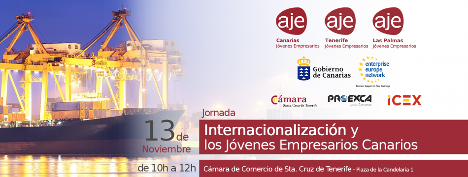 Jornada en TENERIFE: “Internacionalización y los Jóvenes Empresarios Canarios”
