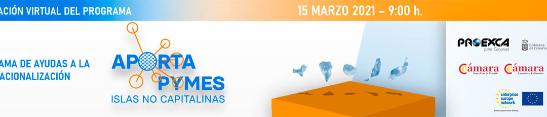 Webinar: Presentación del programa Aporta PYMES Islas no Capitalinas