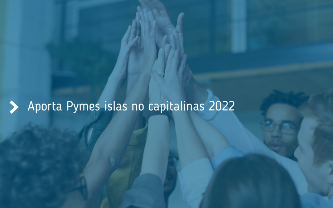 Promociónese en el exterior con ‘Aporta Pymes islas no capitalinas 2022’
