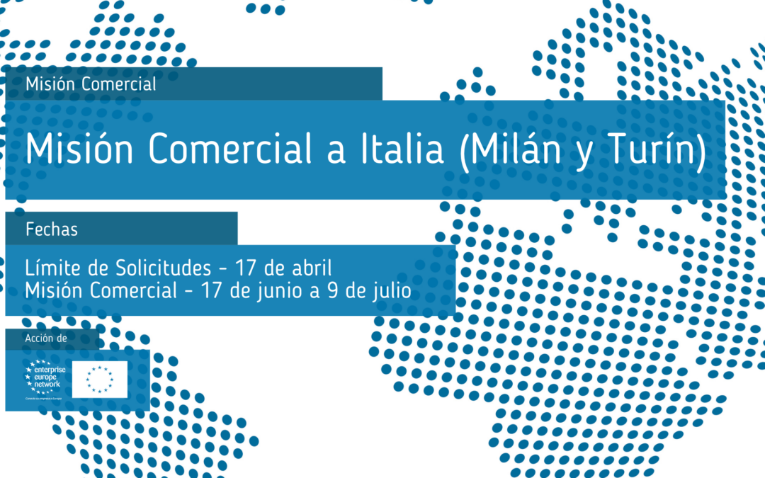 Misión Comercial a Italia (Milán y Turín)