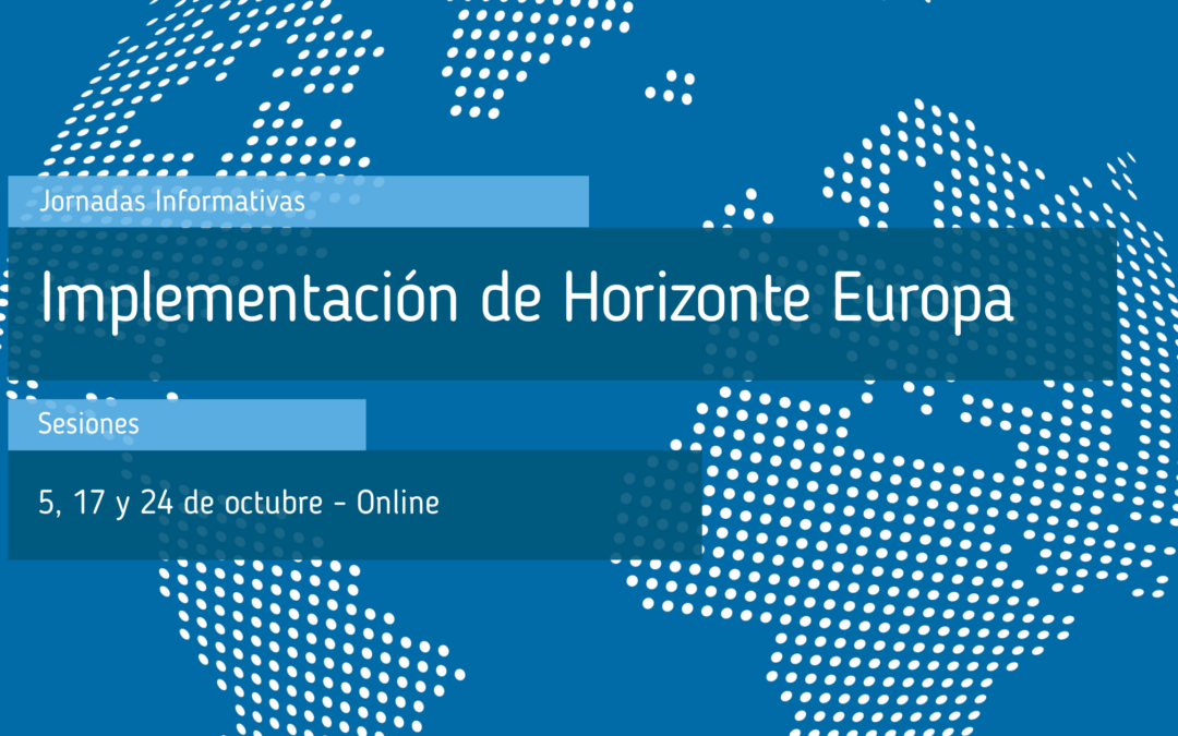Infodays sobre implementación de Horizonte Europa