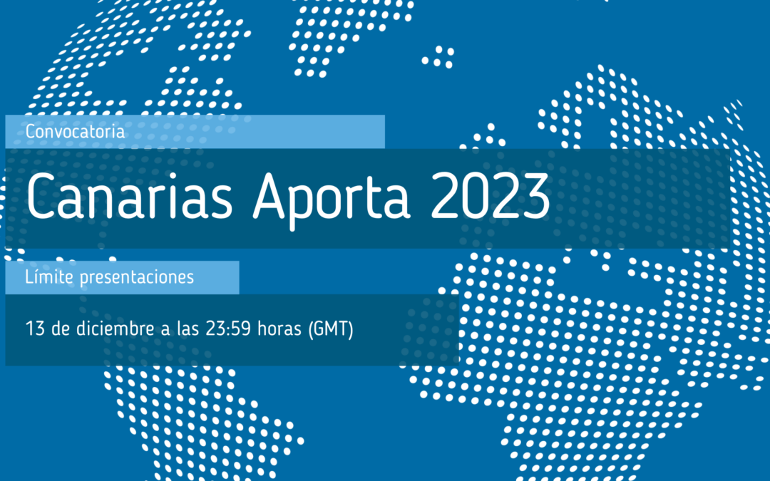 Convocatoria Canarias Aporta 2023