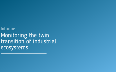 Monitoring the twin transition of industrial ecosystems