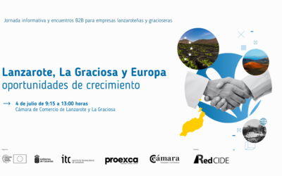 Acércate a los servicios de la red EEN: Lanzarote, La Graciosa y Europa, oportunidades de crecimiento
